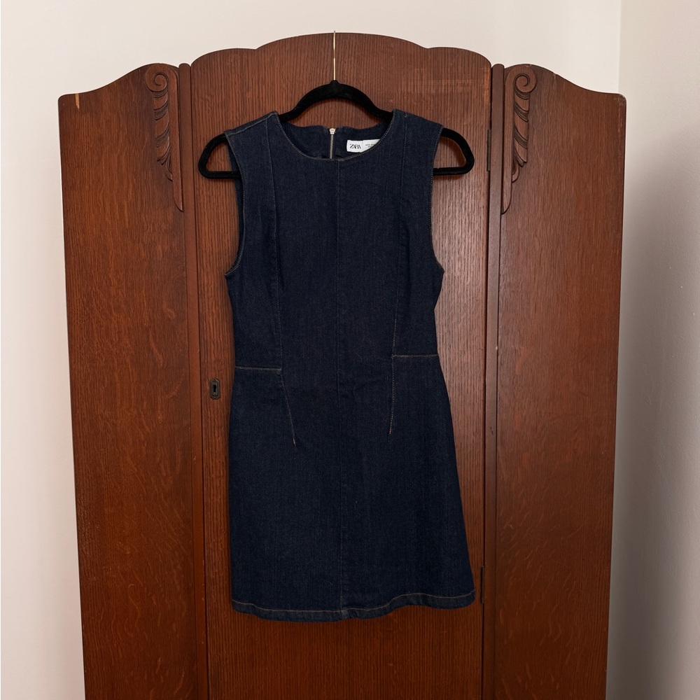 Dark Denim Mini Dress